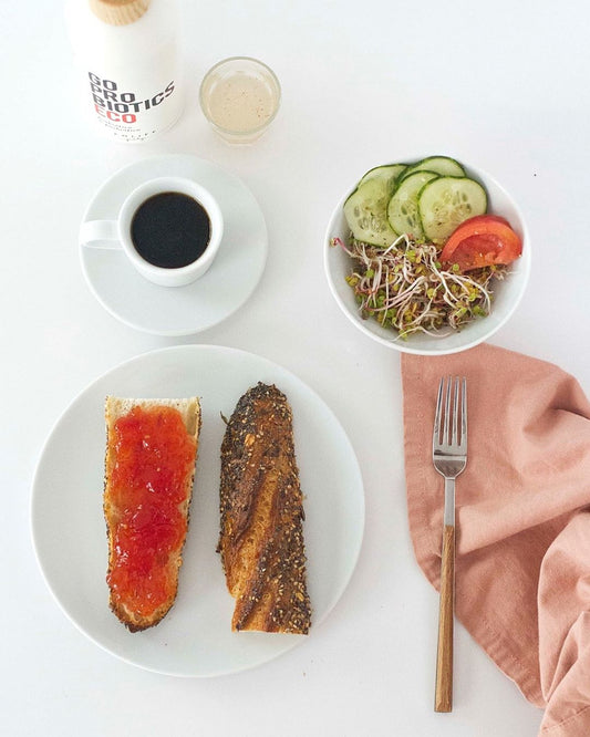 Probióticos con comida o sin comida: descubre el mejor momento para tomarlos
