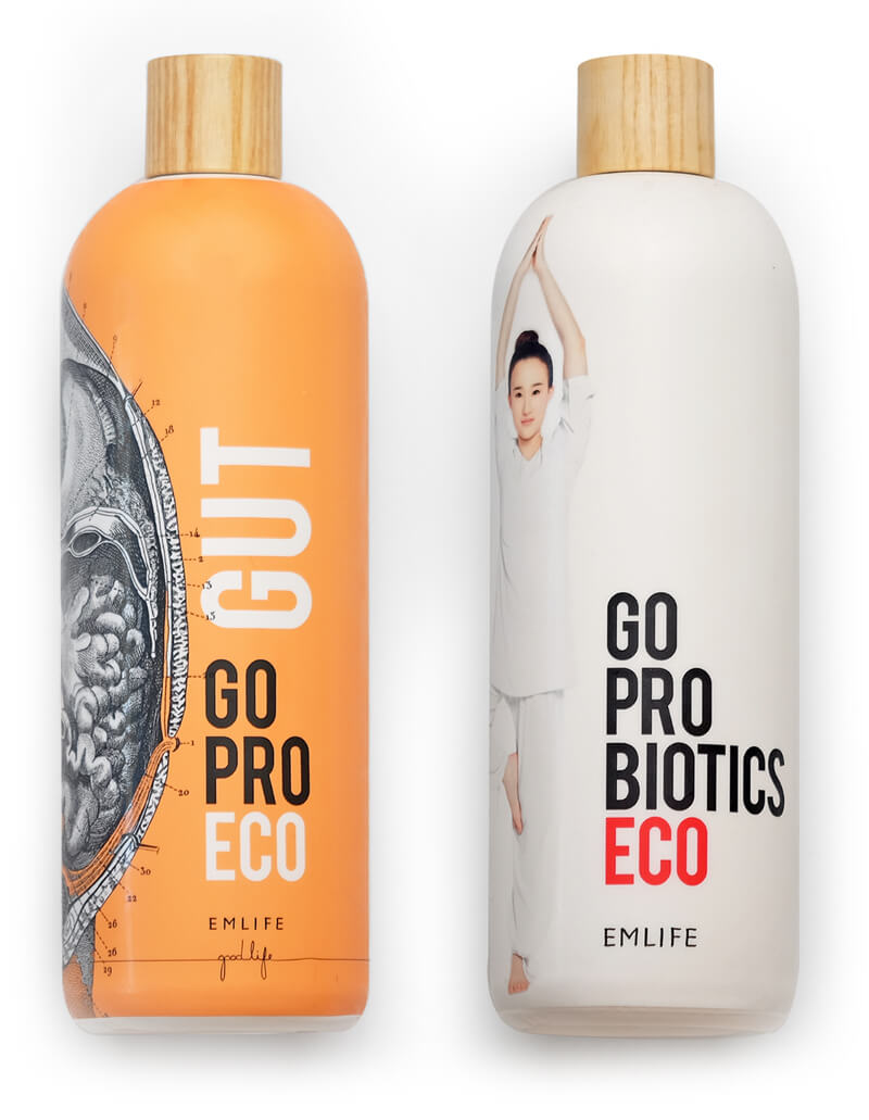 Gut Go Pro Eco vs Go Probiotics ECO